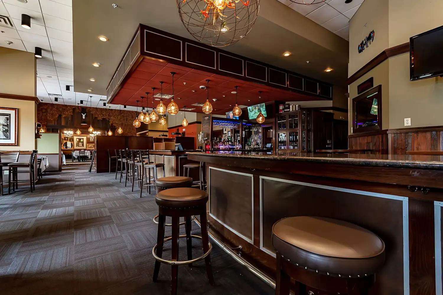 The bar